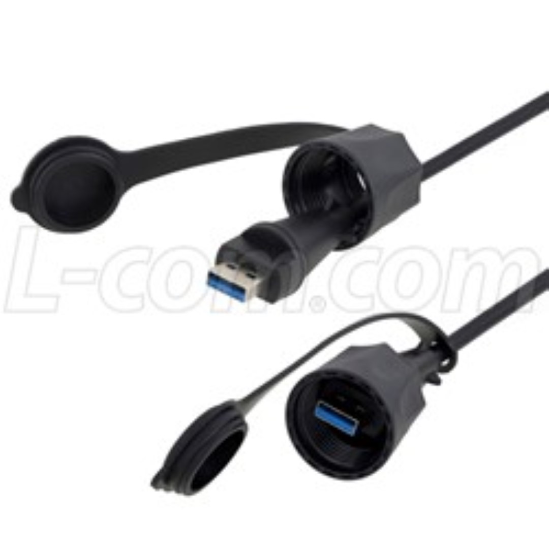 Launches New IP67Rated Industrial USB 3.0 Cable Assemblies and
